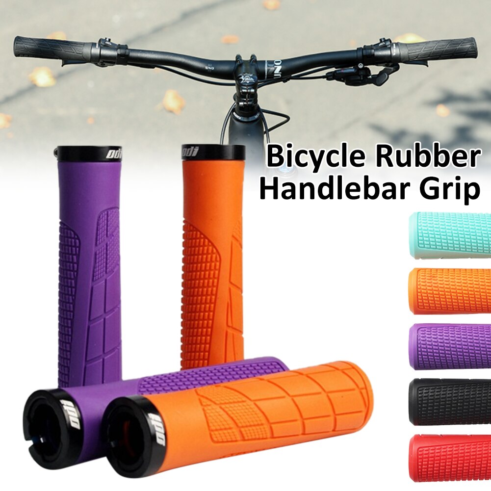  1Pair Anti-Slip Soft Silicone Rubber Bicycle Handlebar Grip  Sports Bike Grips Cover Eco-Friendly Foam Soft Cycling Handlebar Bicycle  Grip with Bike Handle Spigot Comfortable & Heavy Duty (Pink) : Toys 